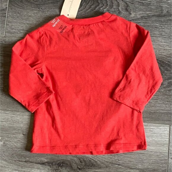 First Impressions Infant Long Sleeve 'Car' Shirt-Orange-Sz 6-9M-NWT - Picture 4 of 4